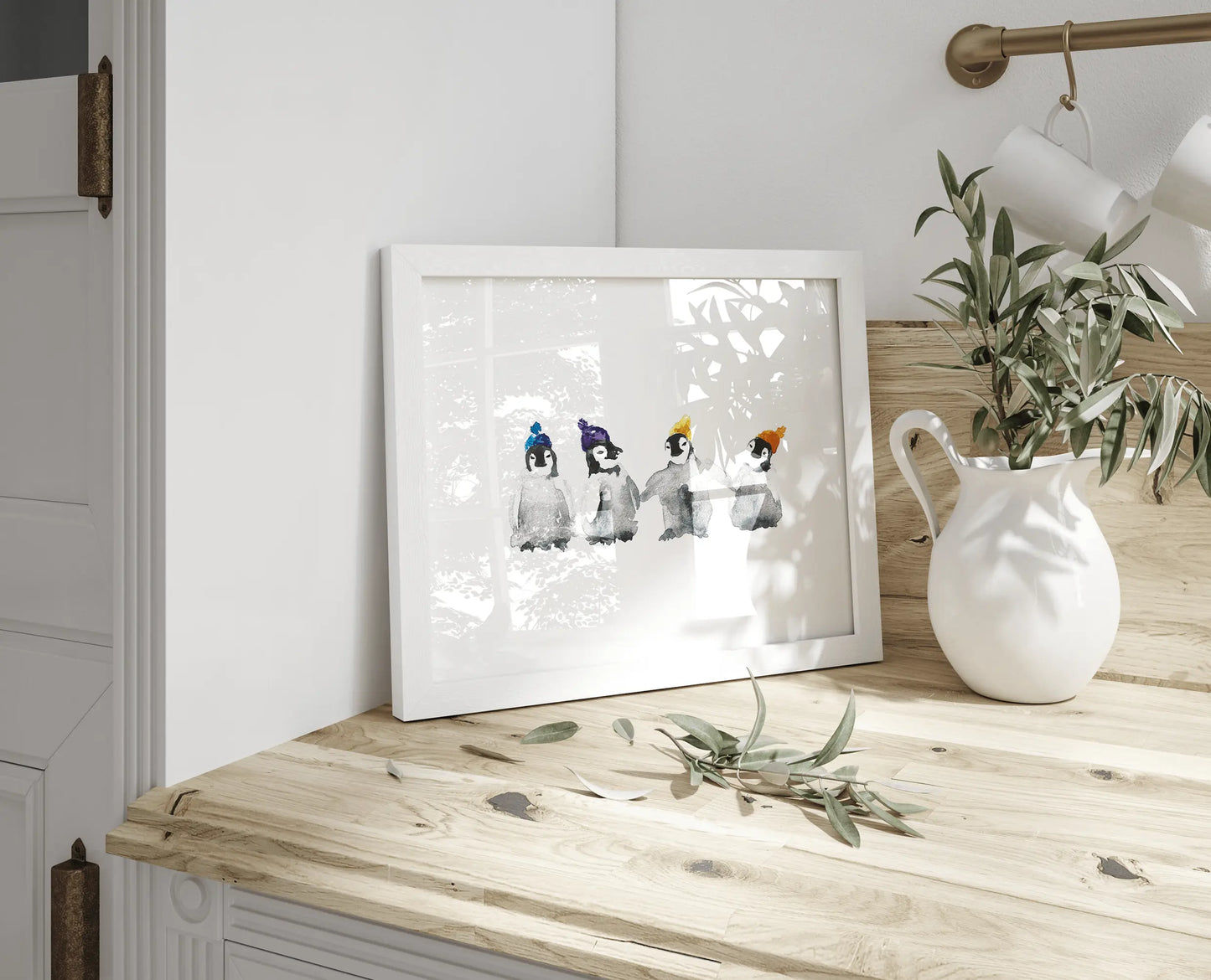 Penguin babes - Autumn/Winter Framed Print - Image #6