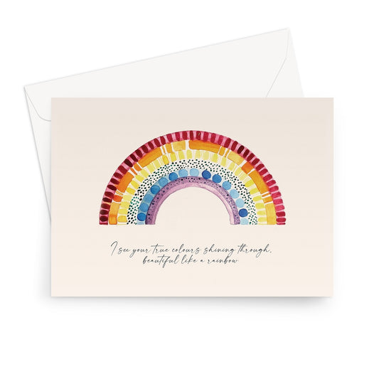 True Colours Greeting Card