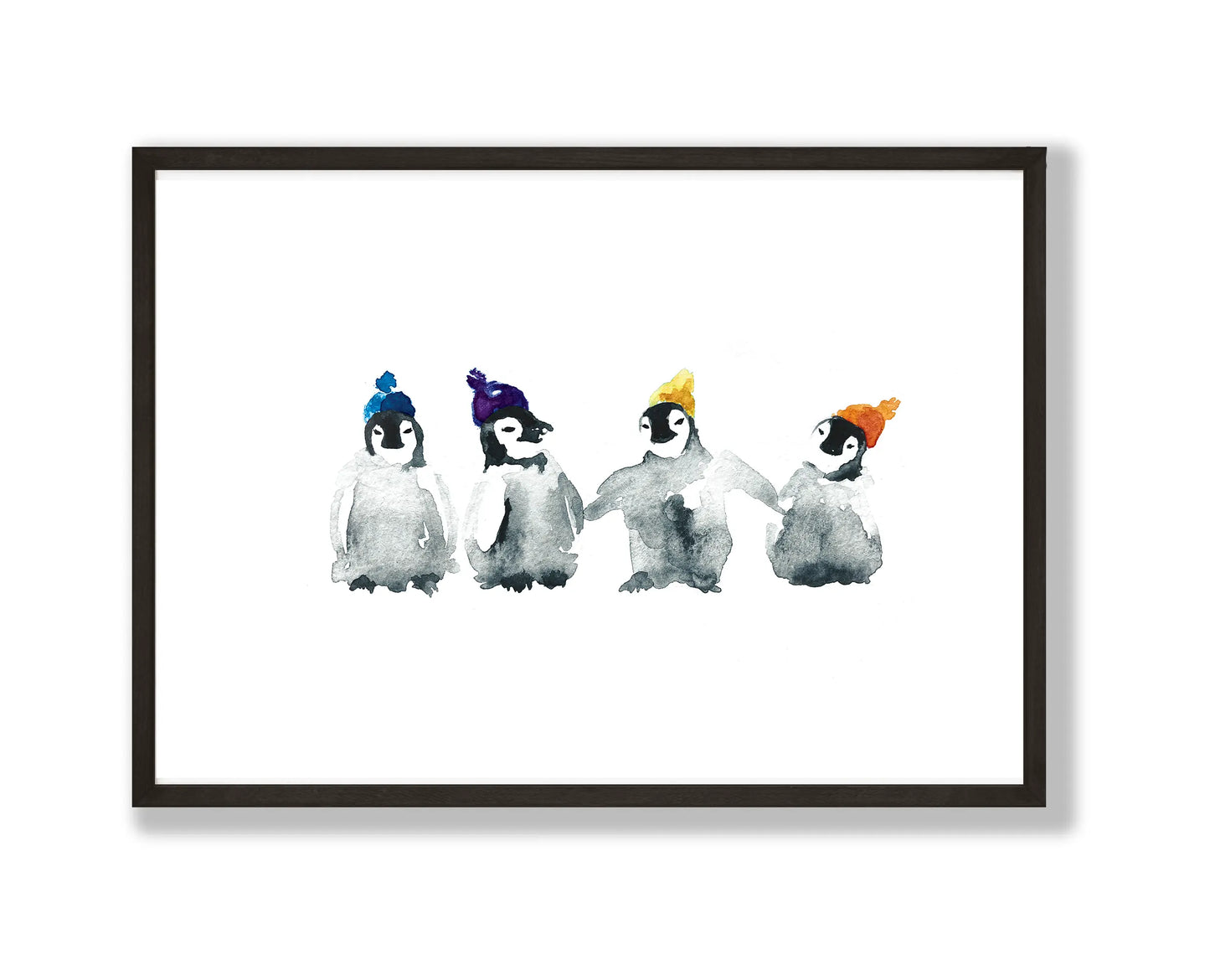 Penguin babes - Autumn/Winter Framed Print - Image #7