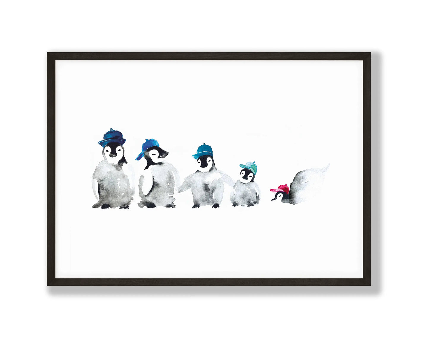 Penguin babes - Spring/Summer Framed Print - Image #8