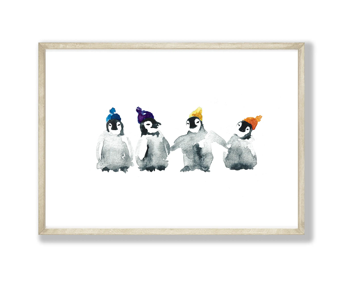 Penguin babes - Autumn/Winter Framed Print - Image #9